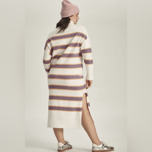 NWT! Anthro Daily Practice Karigan Midi Sweater Dress: Turtleneck Edition🧣🪞 - Picture 8 of 11